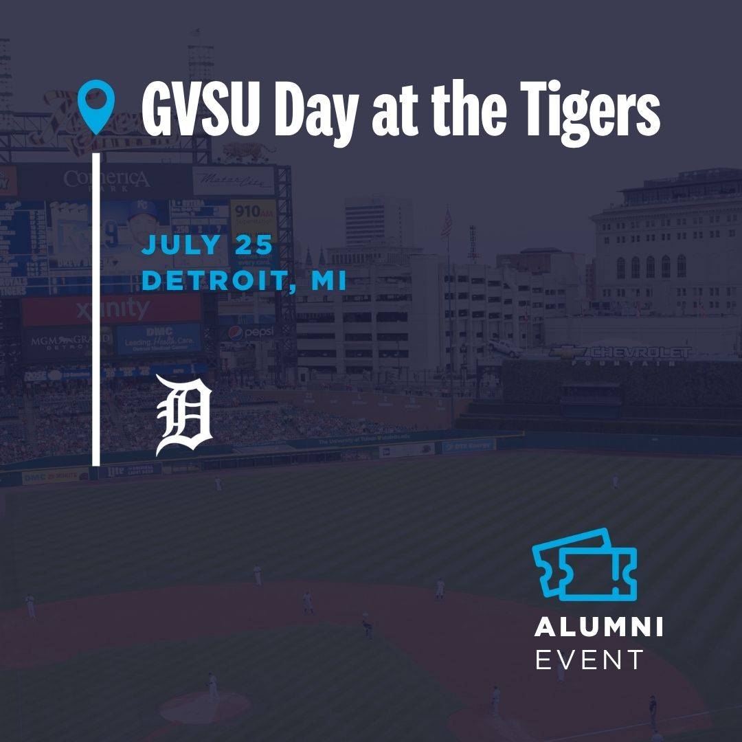 GVSU Day at the Tigers July 25 Alumni Event